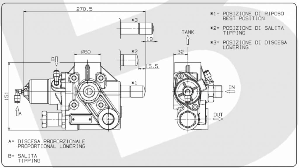 Самосвальный клапан Modular 150 1 1/4″ SL (-50C), Binotto