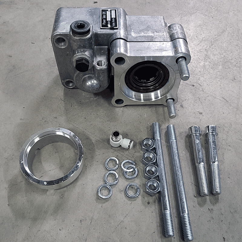 Коробка отбора мощности ZF со смещением S6 90 16S ISO 1 1/2 300 мм