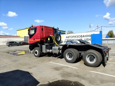 Гидрофикация тягача АМТ 633910 6х6