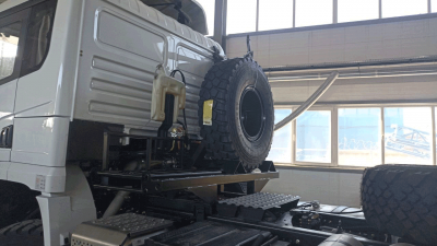 Установка ДЗК (держатель запасного колеса)